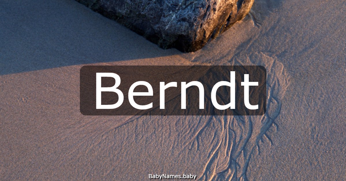 Berndt
