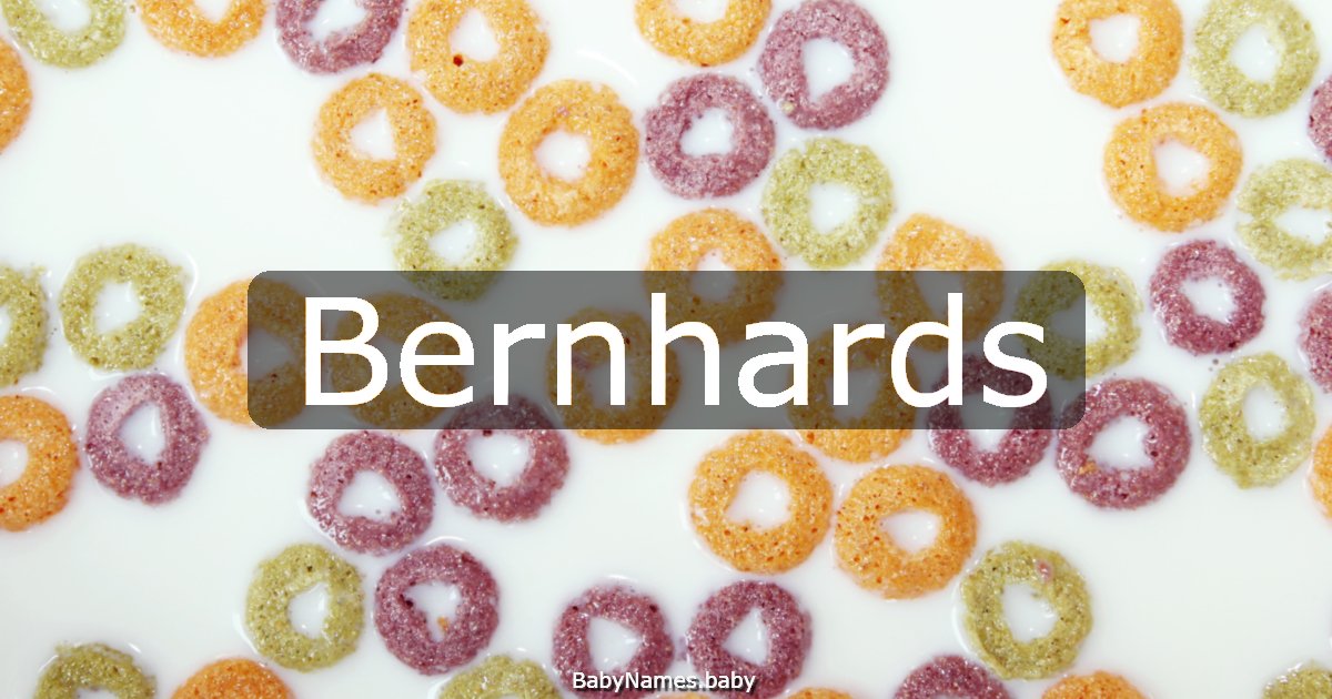 Bernhards
