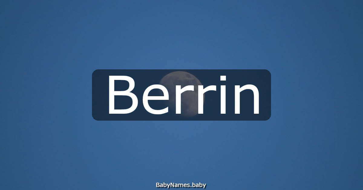 Berrin