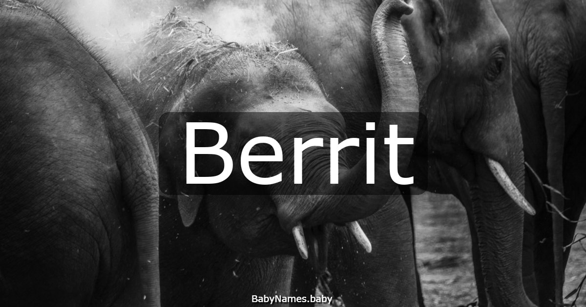 Berrit