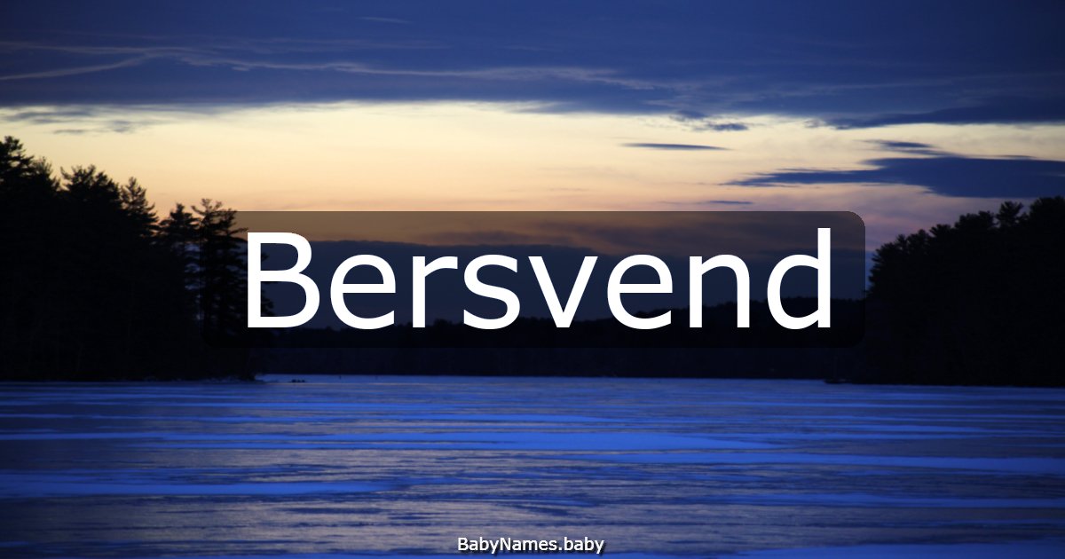 Bersvend