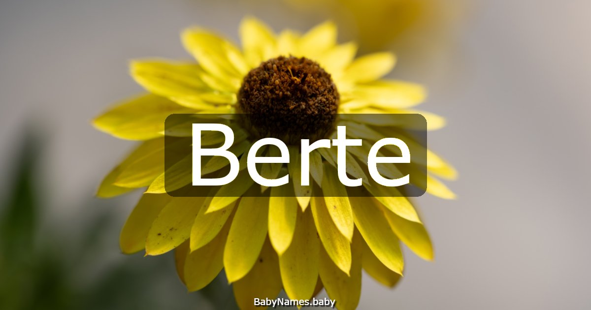 Berte