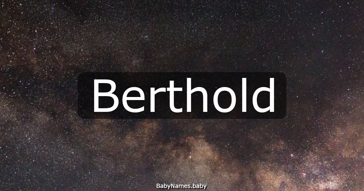 Berthold