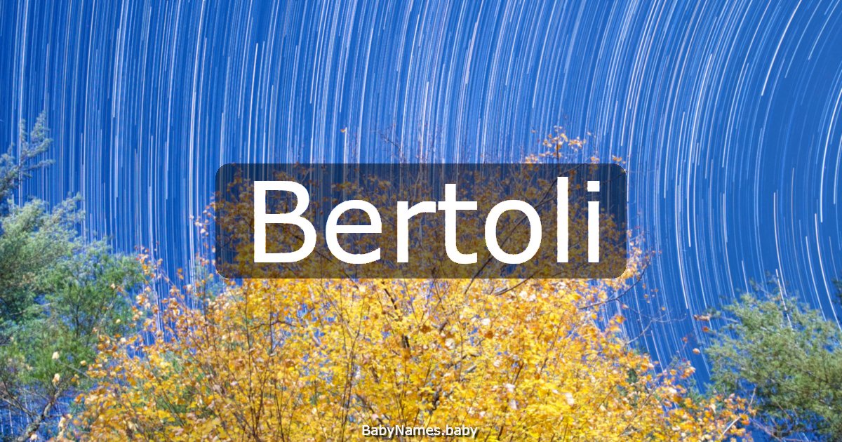 Bertoli