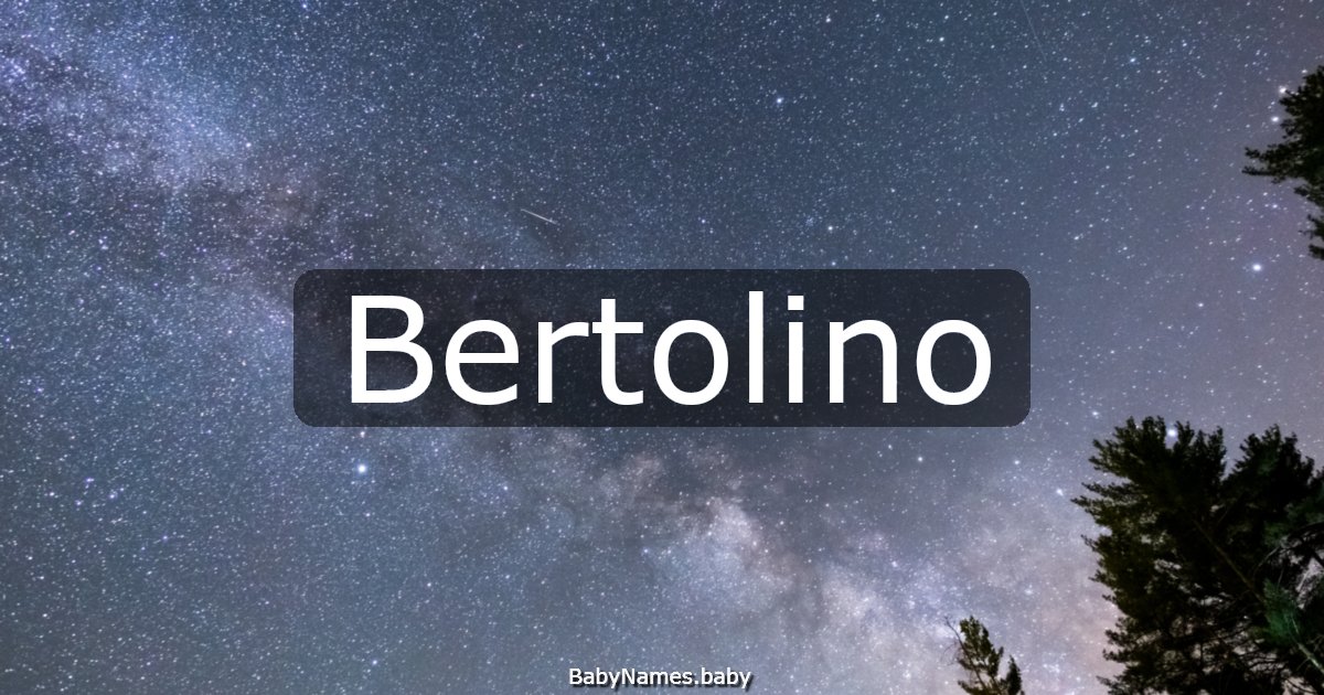 Bertolino