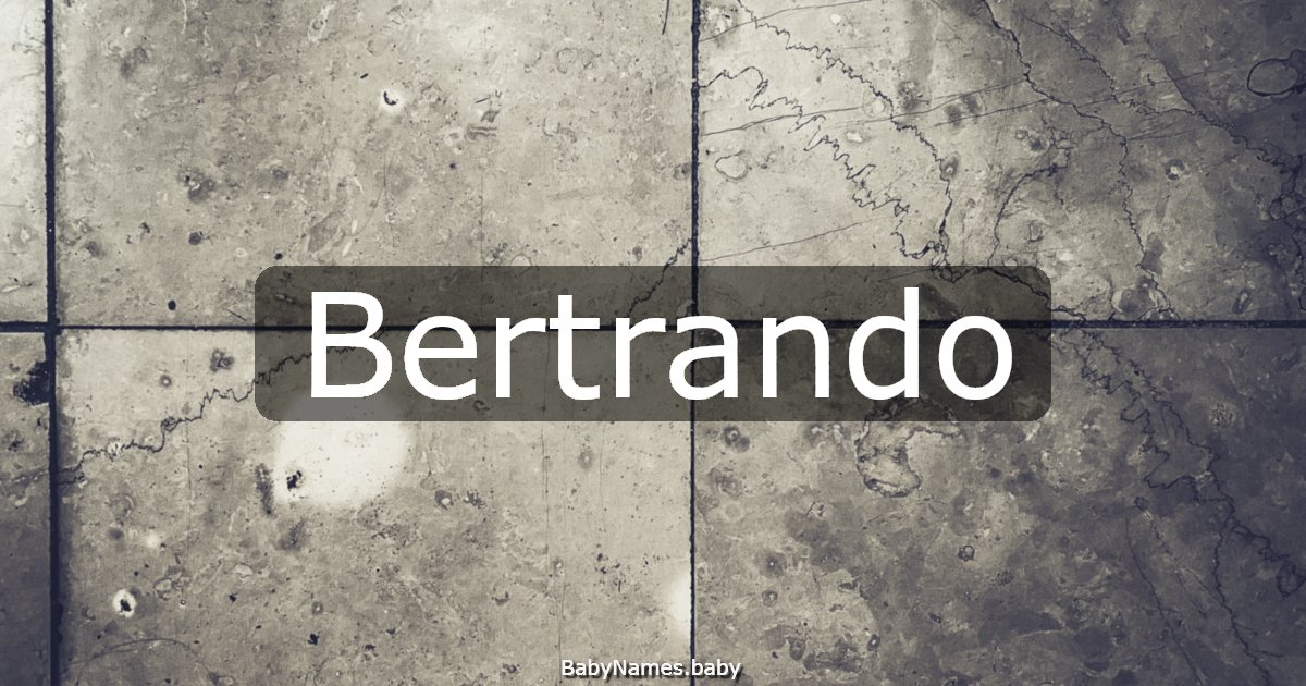 Bertrando