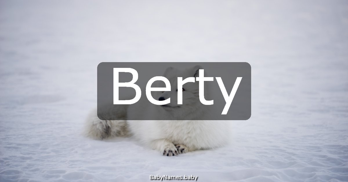 Berty