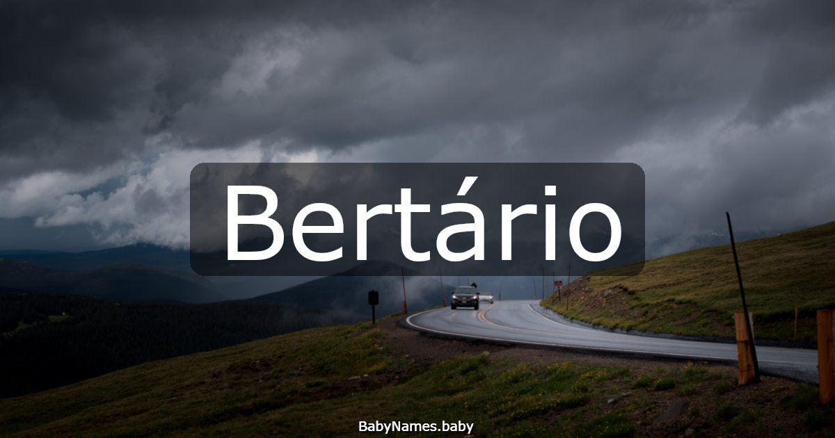Bertário