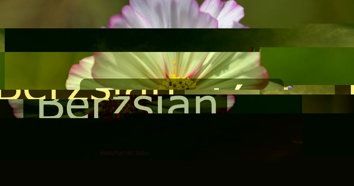 Berzsián