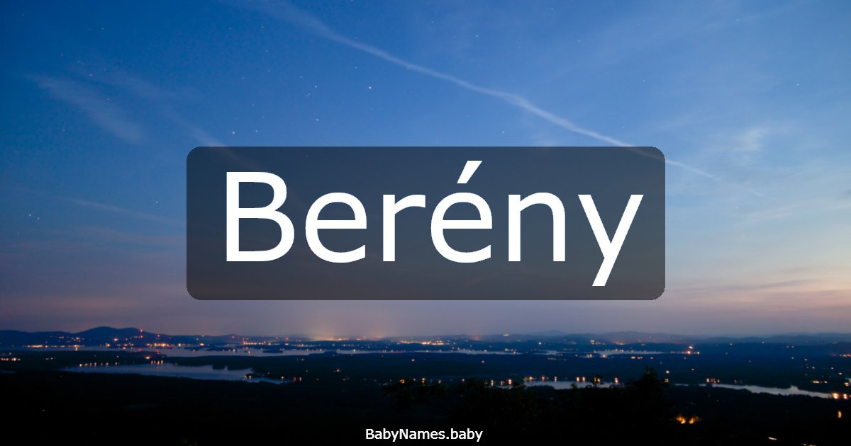 Berény