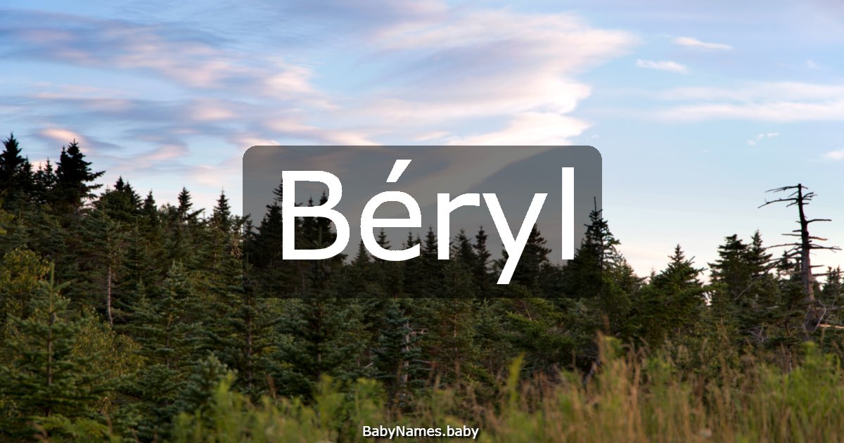 Béryl