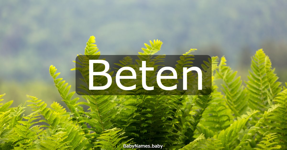 Beten