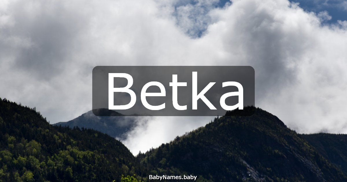 Betka