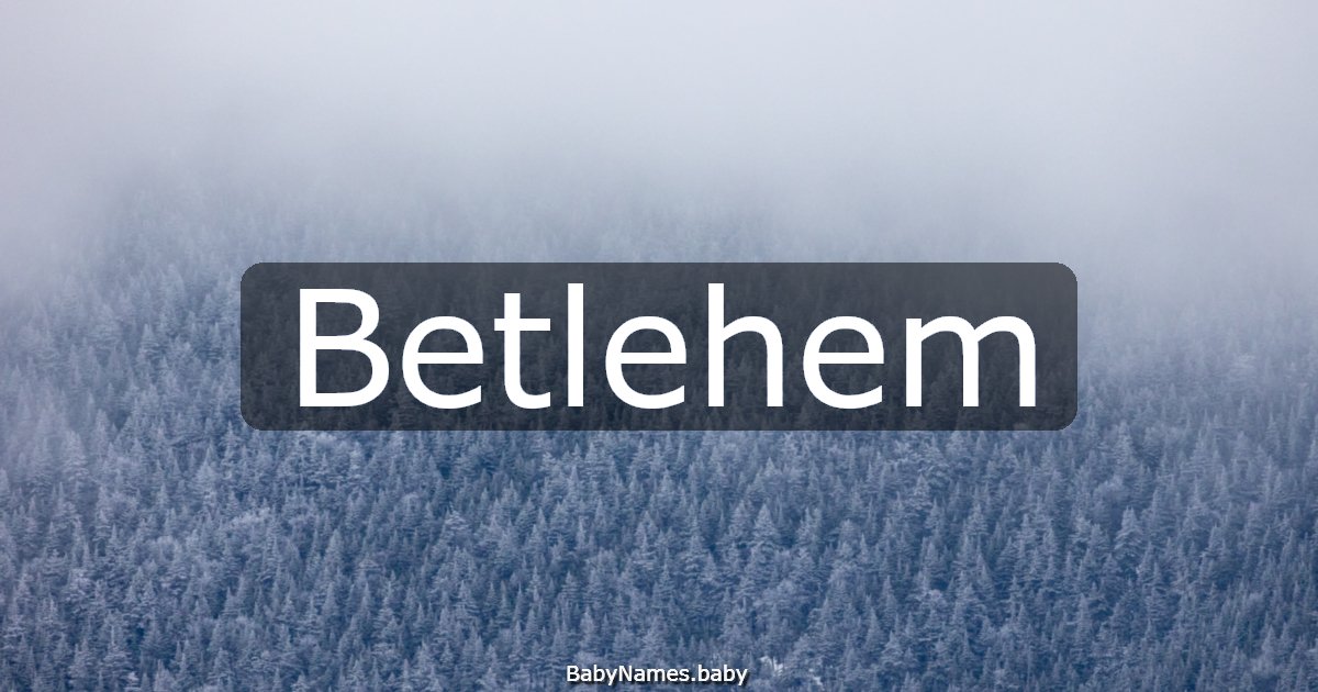 Betlehem