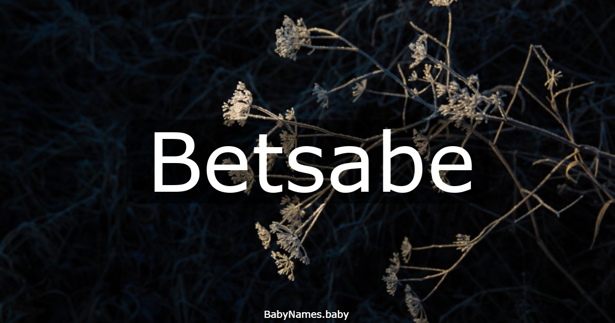 Betsabe