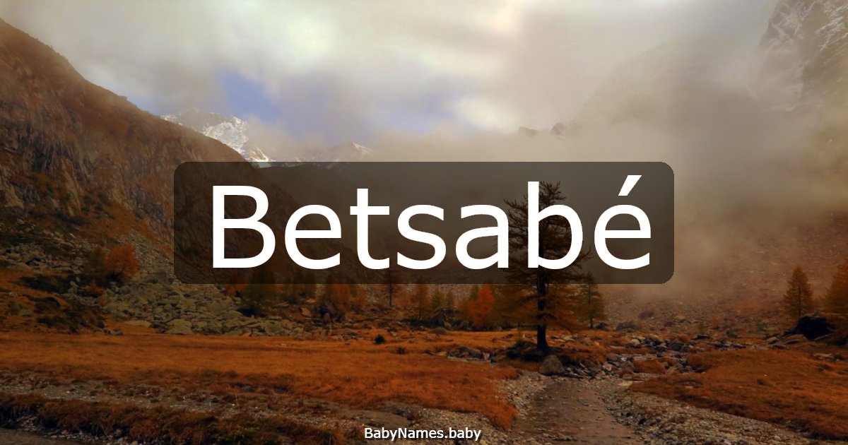 Betsabé