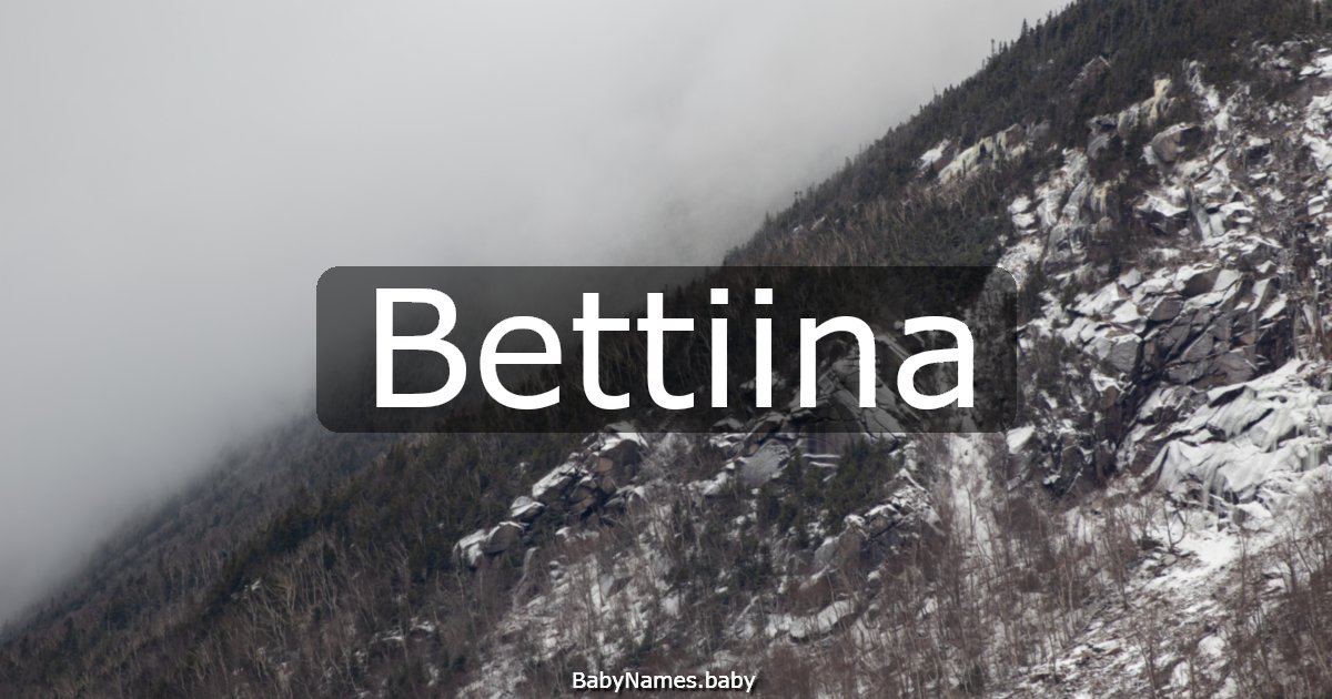 Bettiina
