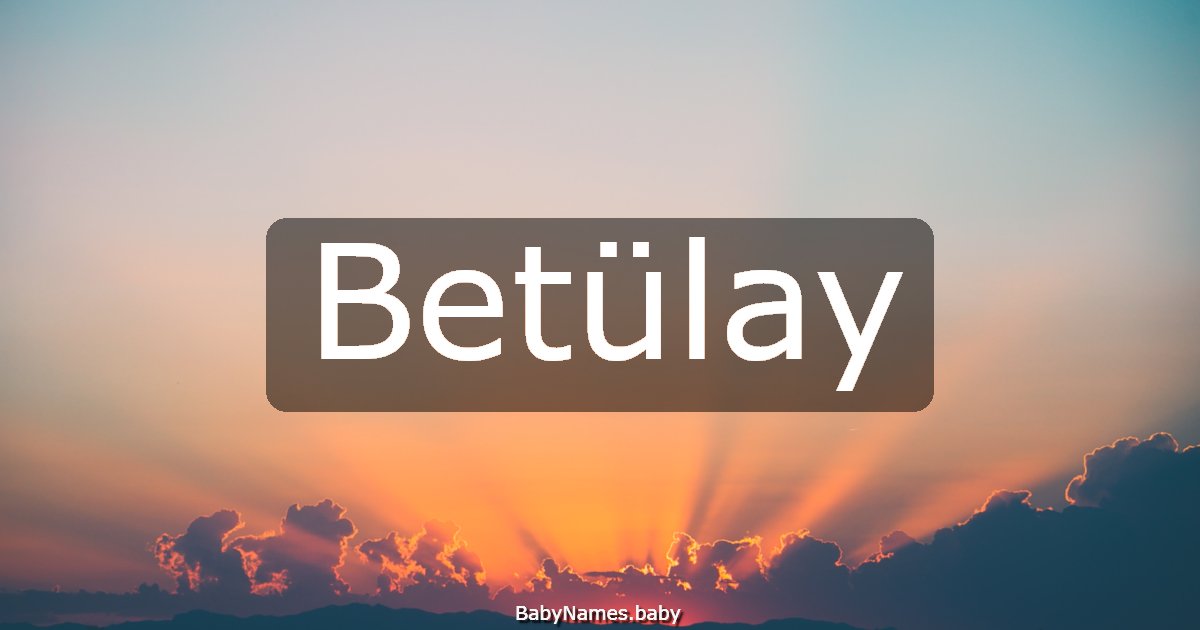 Betülay