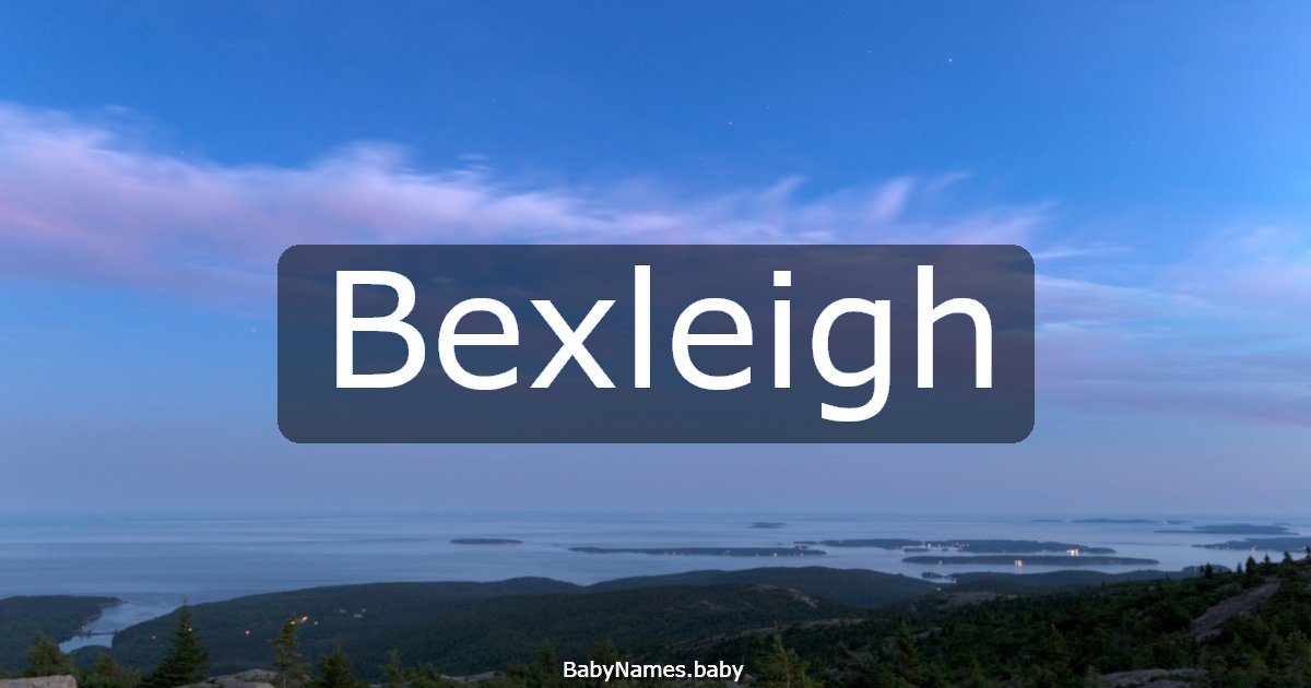 Bexleigh