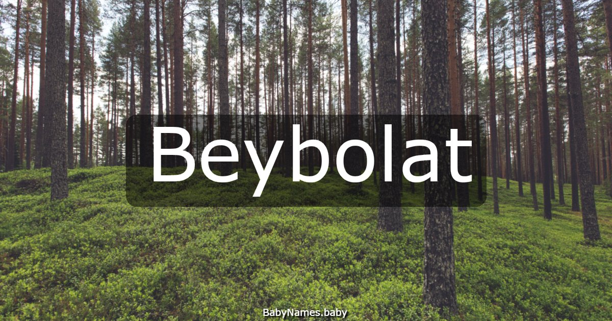 Beybolat