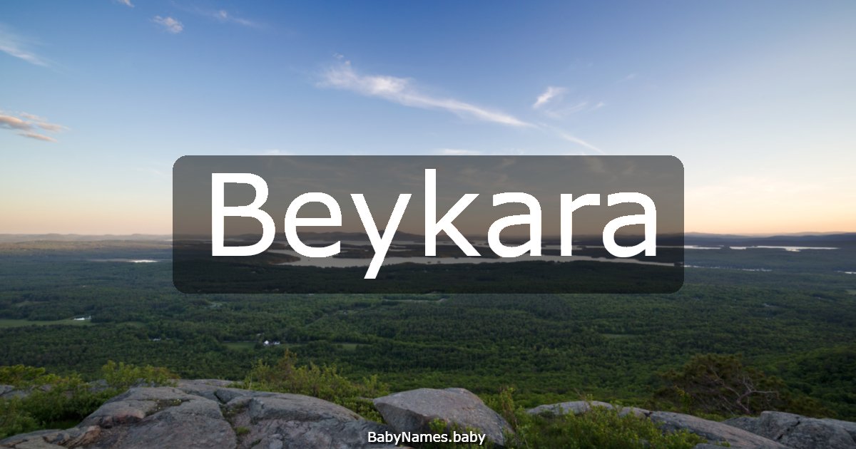 Beykara