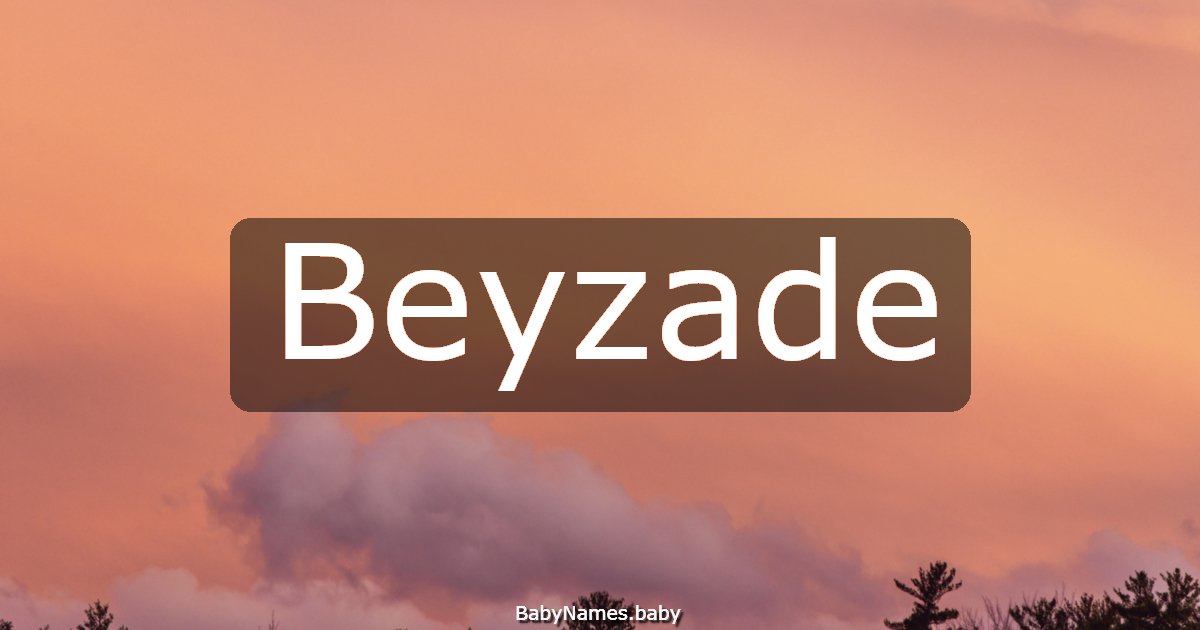 Beyzade