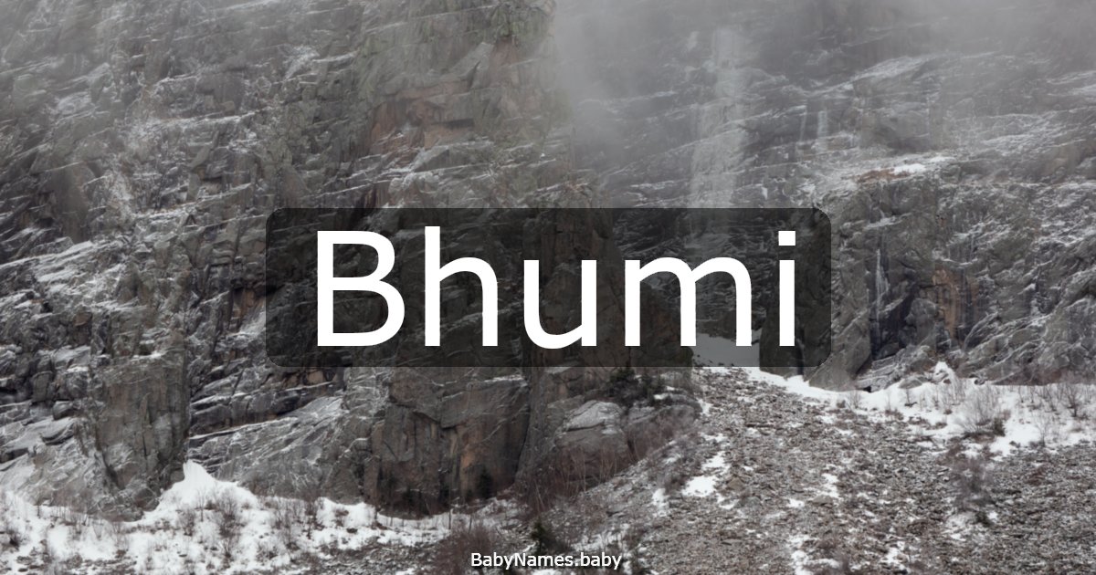 Bhumi