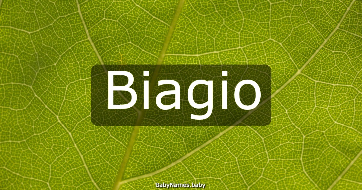 Biagio