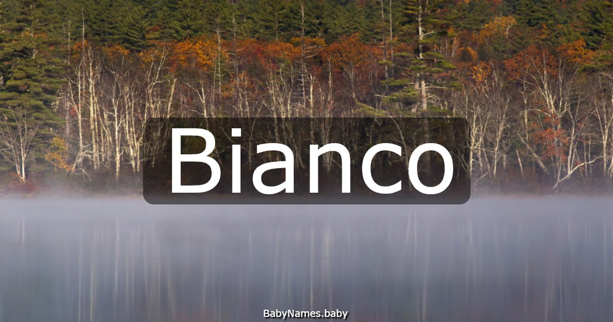 Bianco