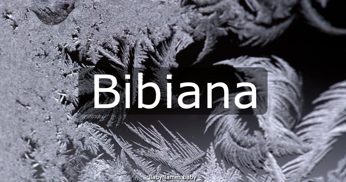 Bibiana