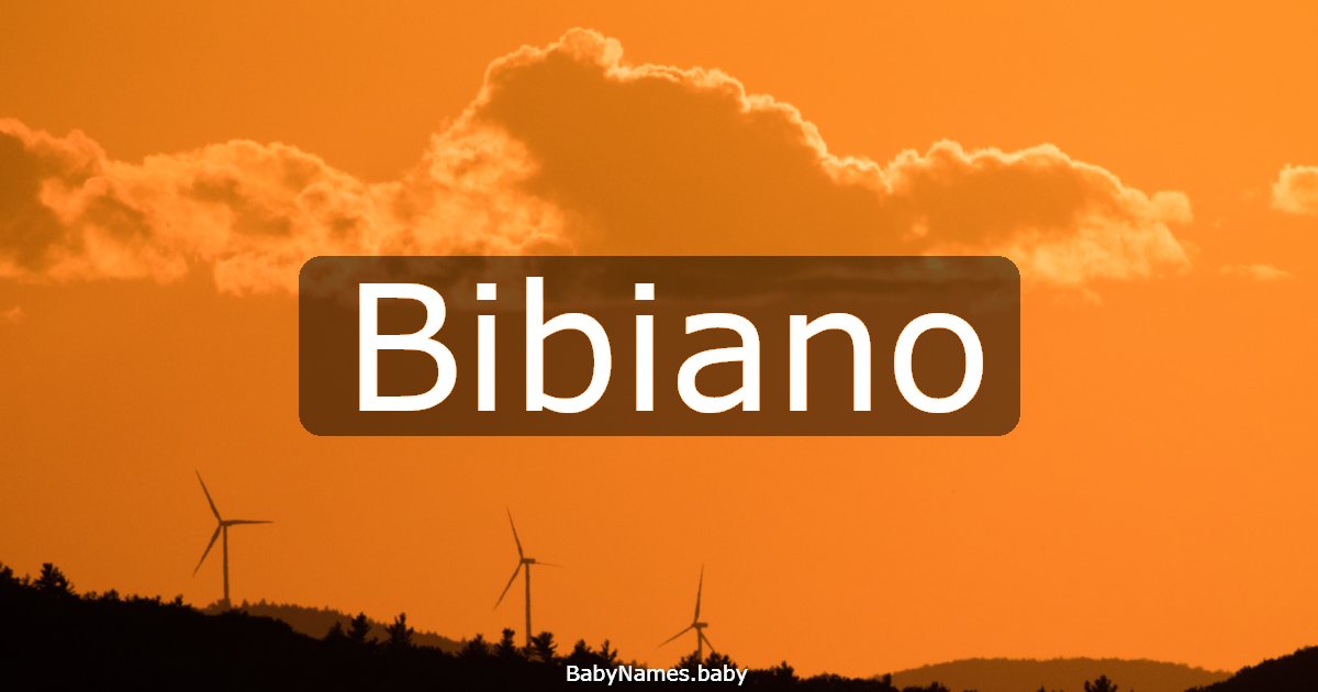Bibiano