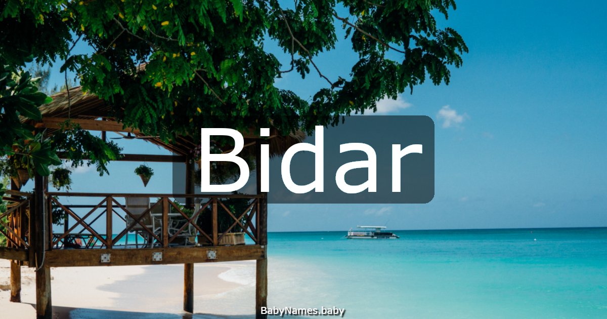 Bidar