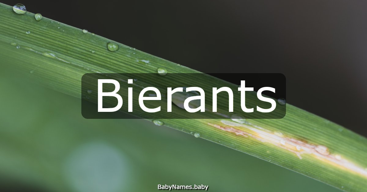 Bierants