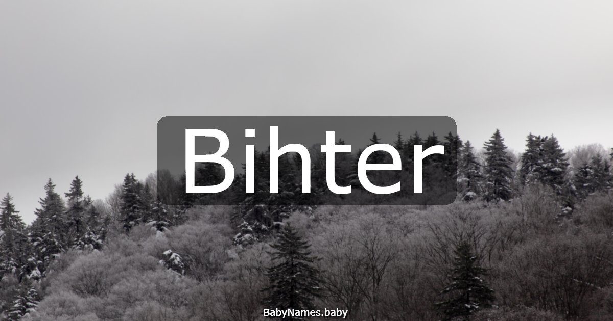 Bihter