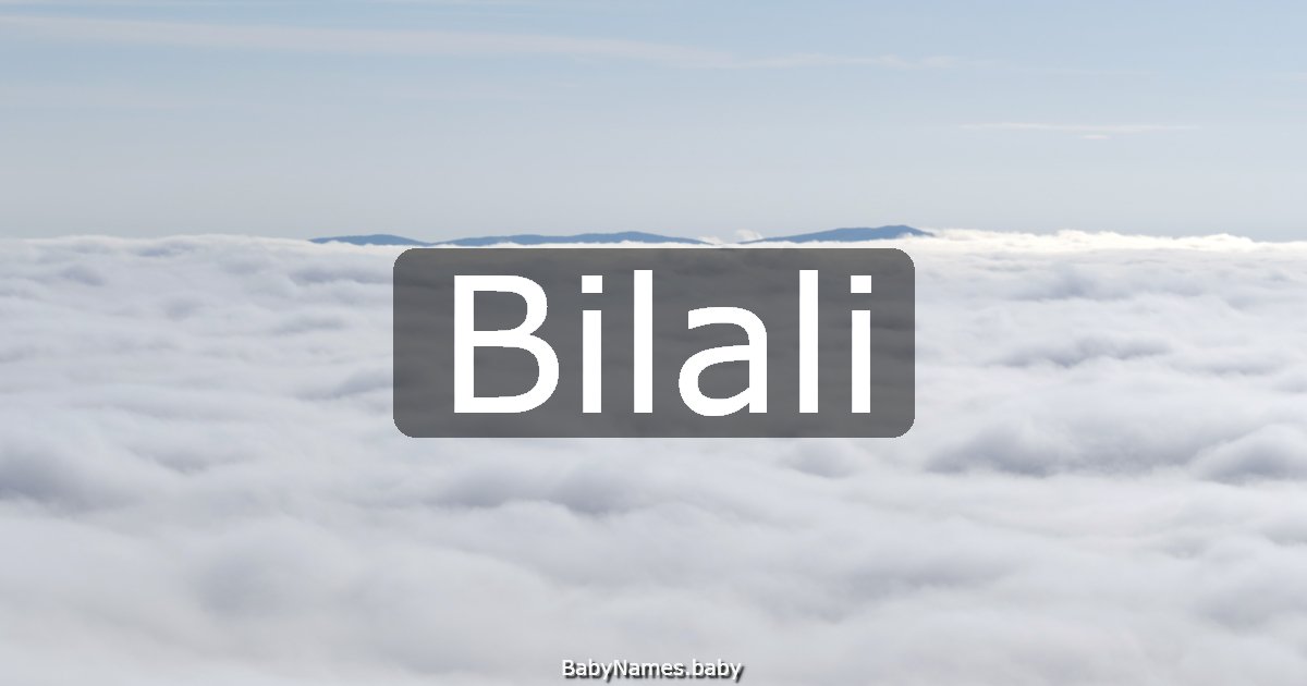 Bilali