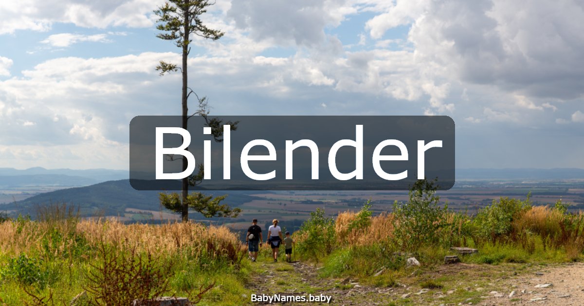 Bilender