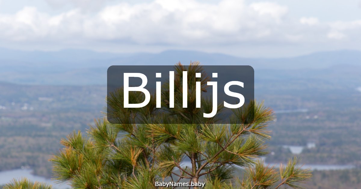 Billijs