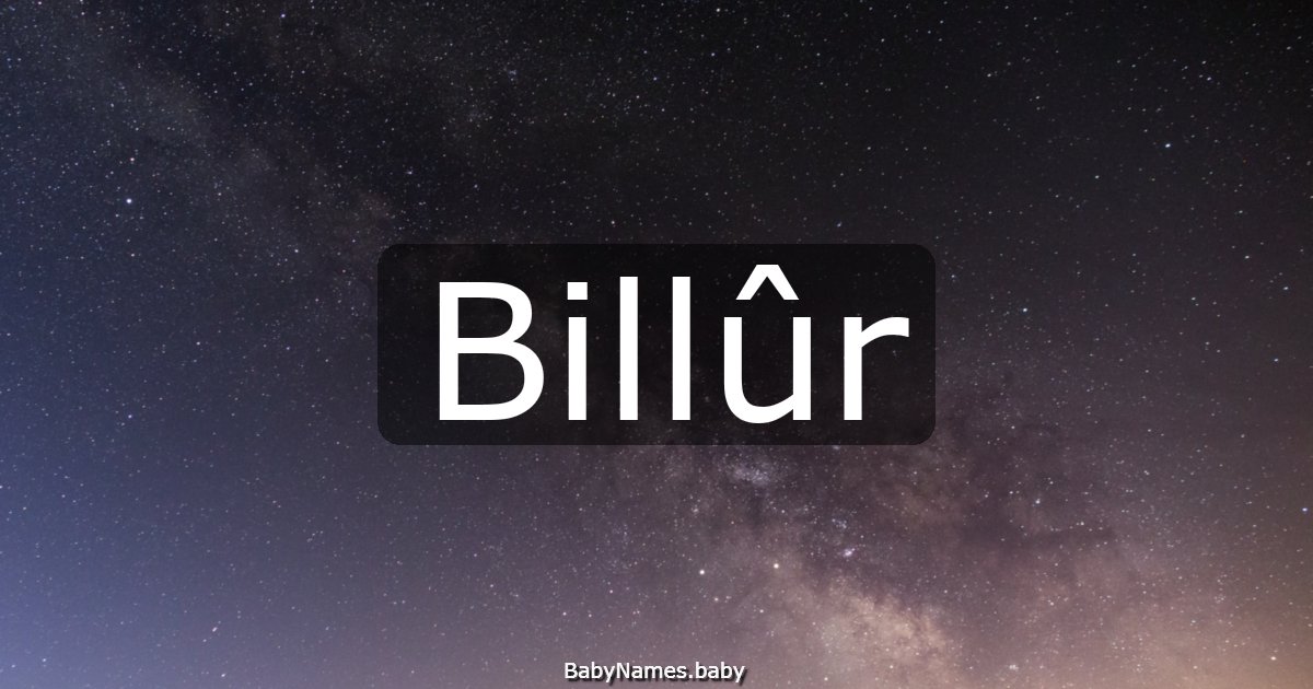 Billûr