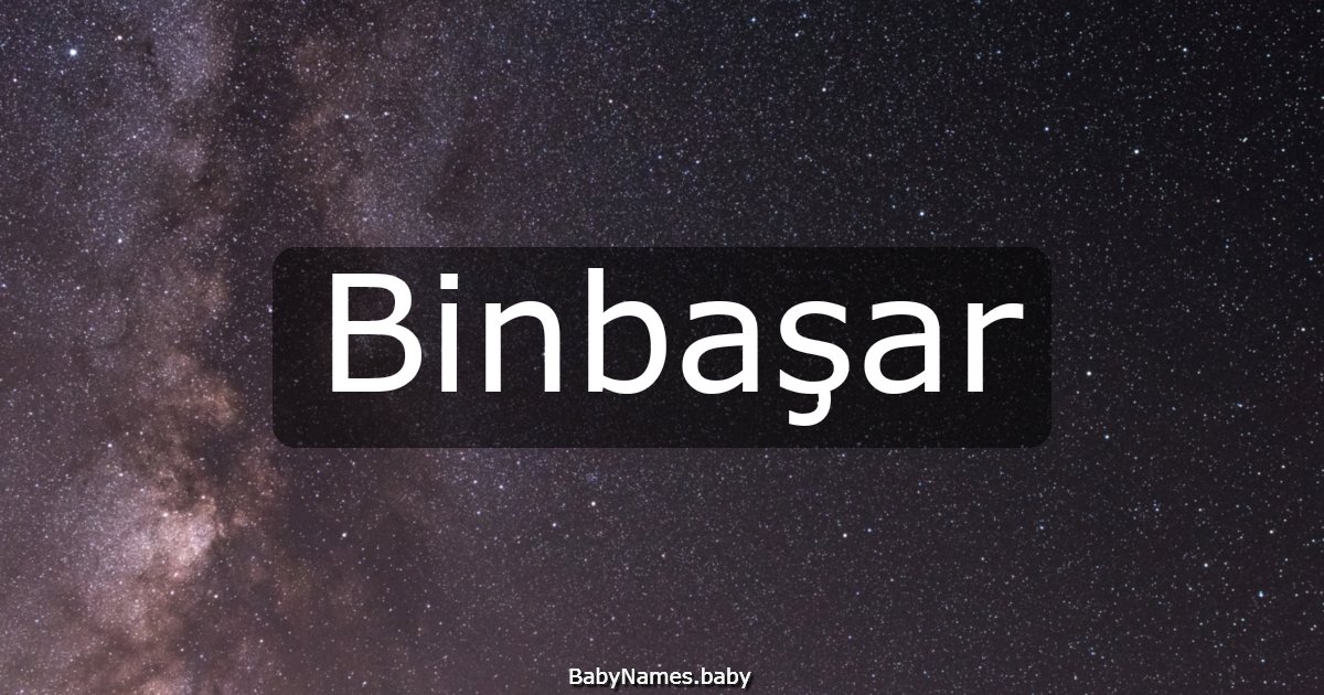 Binbaşar