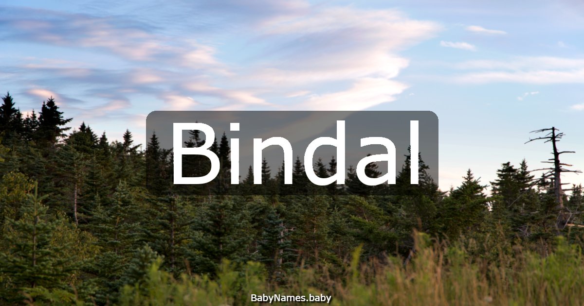 Bindal