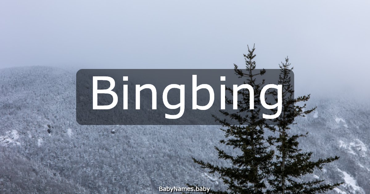 Bingbing