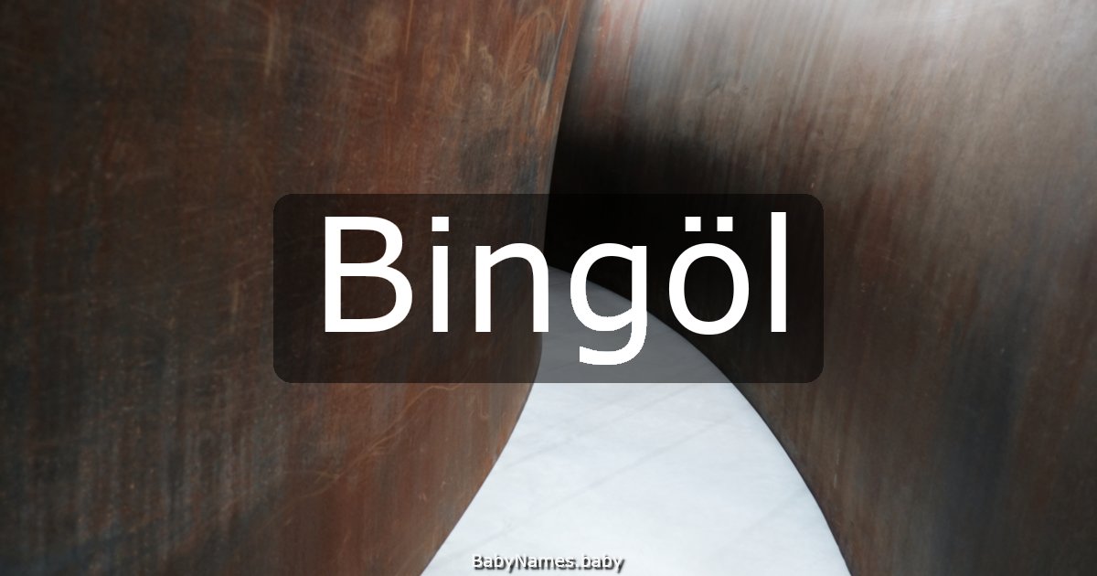 Bingöl