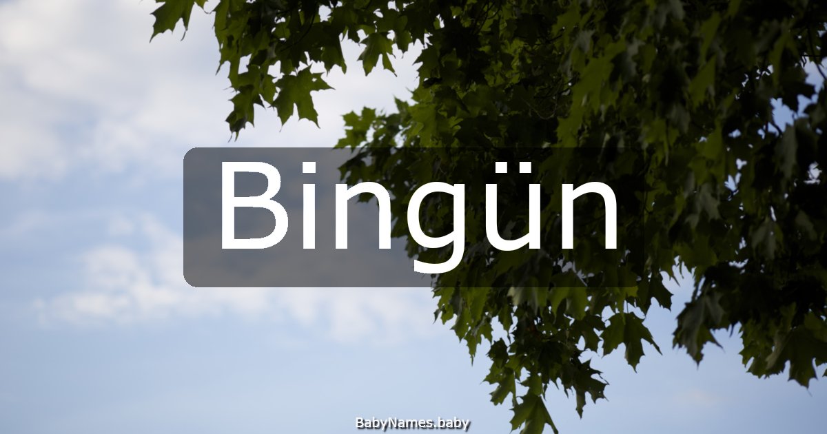 Bingün