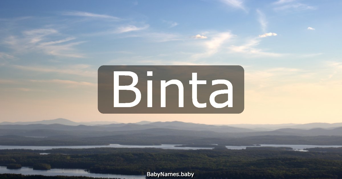 Binta
