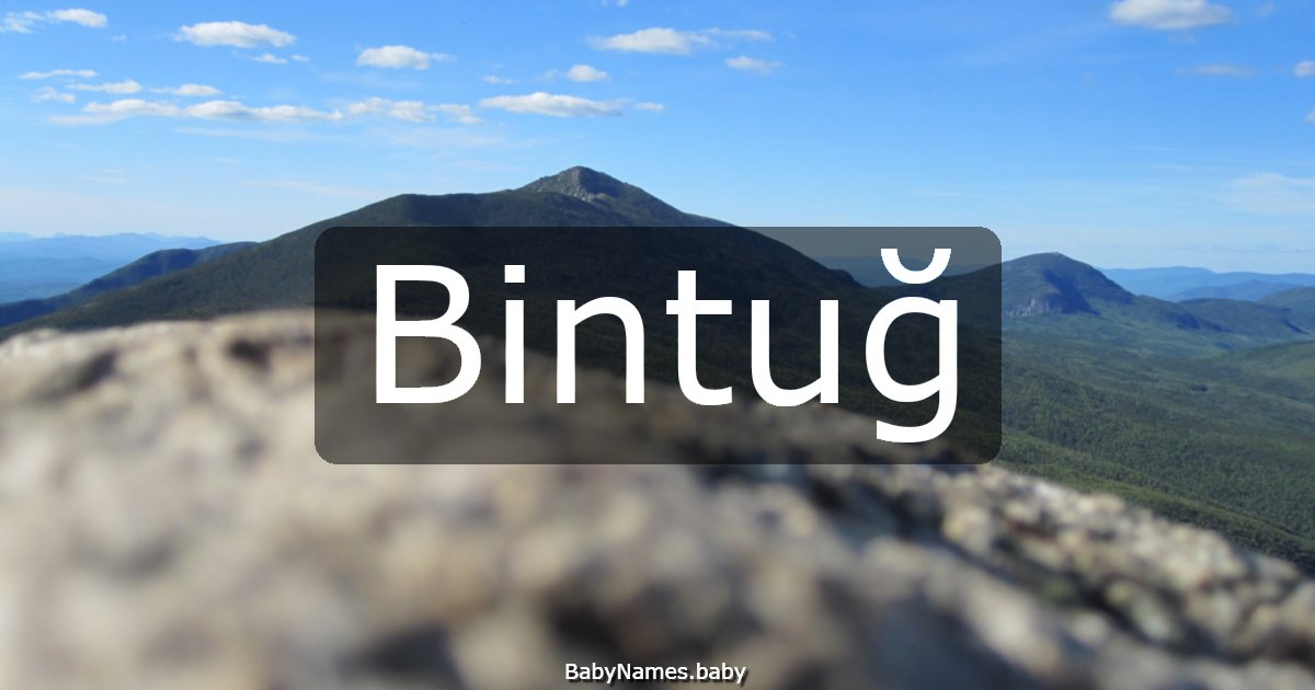 Bintuğ