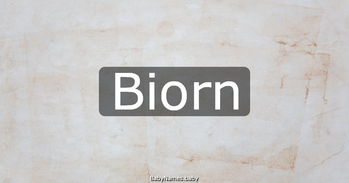 Biorn