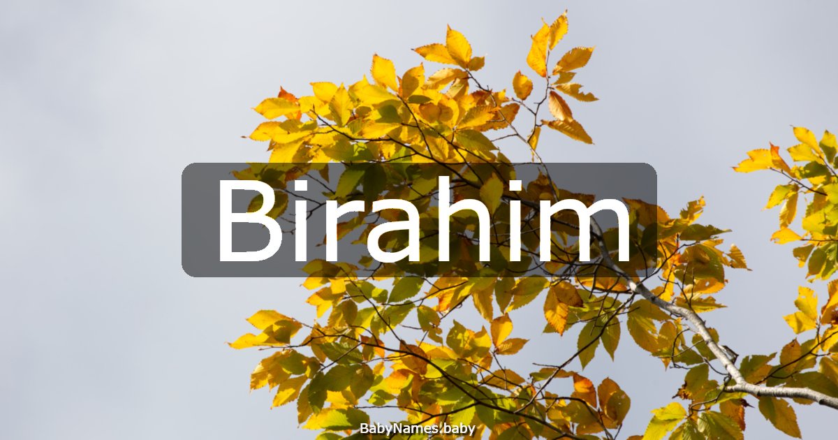 Birahim
