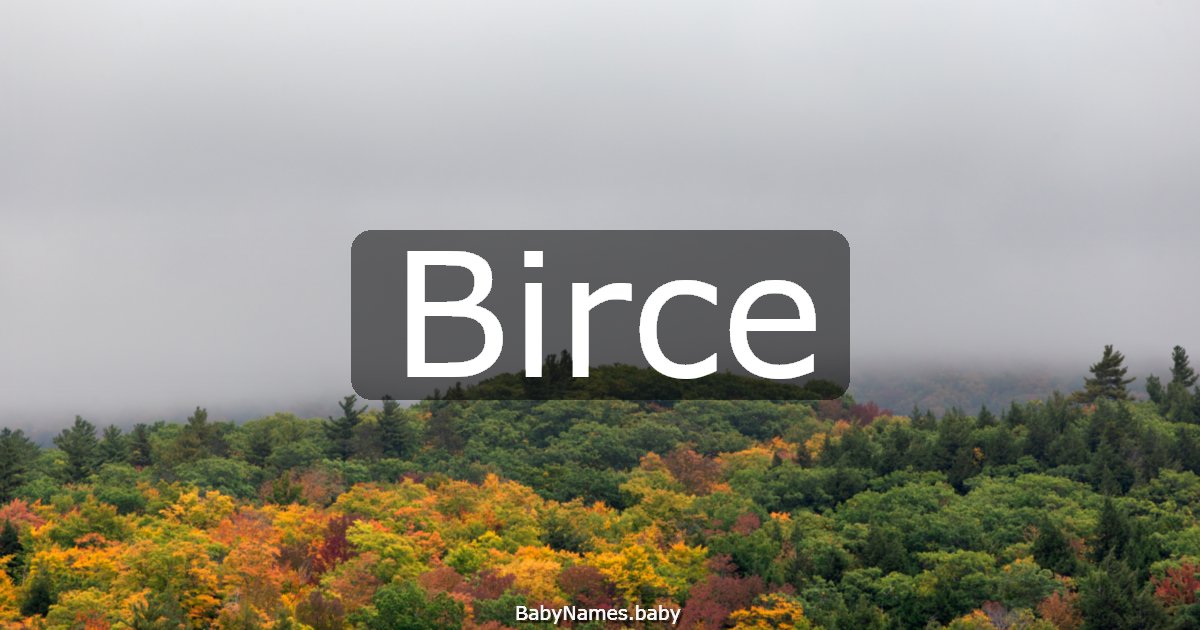 Birce