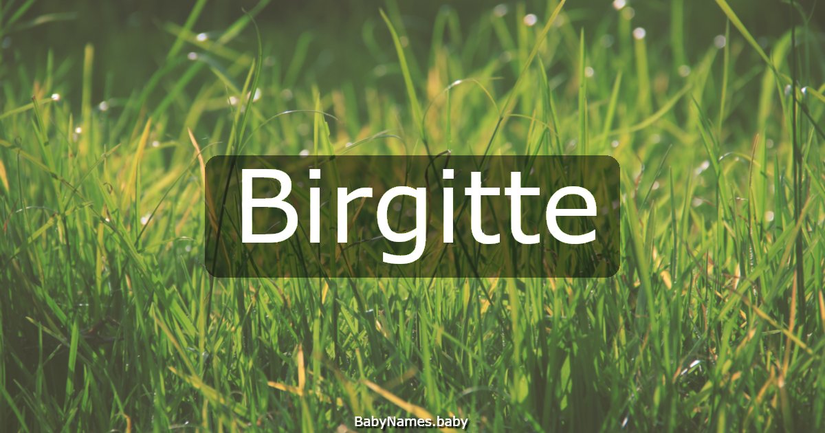 Birgitte