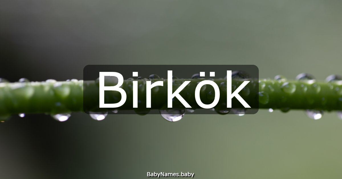 Birkök